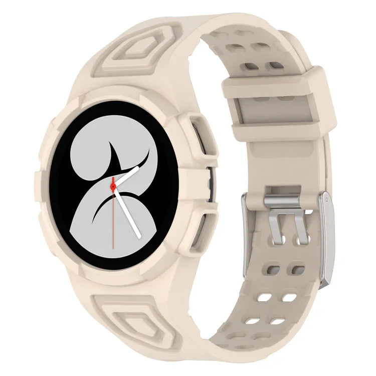 Silicone Integrated Watch Band, For Samsung Galaxy Watch 40MM, For Samsung Galaxy Watch 44MM