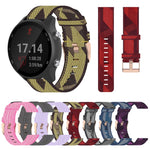 20mm Nylon Woven Watch Band, For Garmin Forerunner 245 Music, For Garmin Forerunner 645, For Garmin Forerunner 645 Music