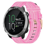 20mm Nylon Woven Watch Band, For Garmin Forerunner 245 Music, For Garmin Forerunner 645, For Garmin Forerunner 645 Music