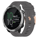 20mm Nylon Woven Watch Band, For Garmin Forerunner 245 Music, For Garmin Forerunner 645, For Garmin Forerunner 645 Music