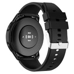 Protruding Head Silicone Strap Silver Buckle, For Huami Amazfit GTS 3 20mm, For Huami Amazfit GTS 2e 20mm, For Huami Amazfit GTS 2mini 20mm, For Huami Amazfit GTS 2 20mm