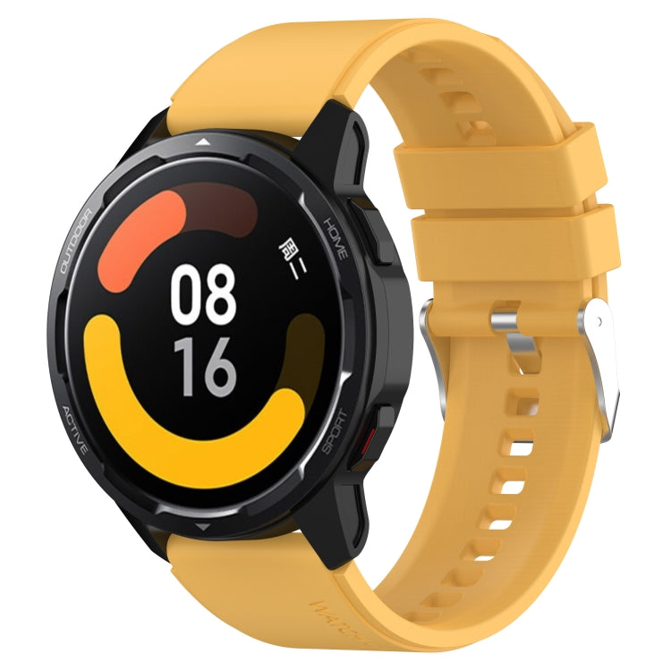 Protruding Head Silicone Strap Silver Buckle, For Huami Amazfit GTS 3 20mm, For Huami Amazfit GTS 2e 20mm, For Huami Amazfit GTS 2mini 20mm, For Huami Amazfit GTS 2 20mm