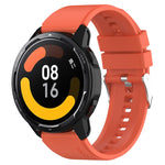 Protruding Head Silicone Strap Silver Buckle, For Huami Amazfit GTS 3 20mm, For Huami Amazfit GTS 2e 20mm, For Huami Amazfit GTS 2mini 20mm, For Huami Amazfit GTS 2 20mm