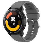Protruding Head Silicone Strap Silver Buckle, For Huami Amazfit GTS 3 20mm, For Huami Amazfit GTS 2e 20mm, For Huami Amazfit GTS 2mini 20mm, For Huami Amazfit GTS 2 20mm