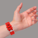 20mm Silicone Twill Watch Band, For Amazfit GTS, For Amazfit BIP