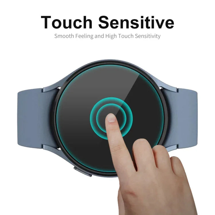 For Samsung Galaxy Watch5 44mm ENKAY 0.2mm 9H Tempered Glass Screen Protector Watch Film, 1 PCS, 2 PCS, 5 PCS, 10 PCS
