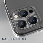ENKAY Aluminium Alloy Tempered Glass Lens Cover Film For iPhone 14 Pro / 14 Pro Max, For iPhone 14 Pro / 14 Pro Max