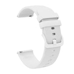 20mm Solid Color Soft Silicone Watch Band, For Garmin Forerunner 645 Music