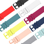 20mm Solid Color Soft Silicone Watch Band, For Samsung Gear S2 Classic, For Samsung Galaxy Watch Active 2 40mm