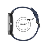 22mm Solid Color Soft Silicone Watch Band, For Amazfit 3, For Amazfit GTR 47mm
