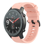 22mm Solid Color Soft Silicone Watch Band, For Amazfit 3, For Amazfit GTR 47mm