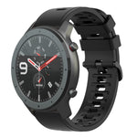 22mm Solid Color Soft Silicone Watch Band, For Amazfit 3, For Amazfit GTR 47mm