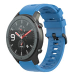 22mm Solid Color Soft Silicone Watch Band, For Amazfit 3, For Amazfit GTR 47mm