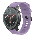 22mm Solid Color Soft Silicone Watch Band, For Amazfit 3, For Amazfit GTR 47mm