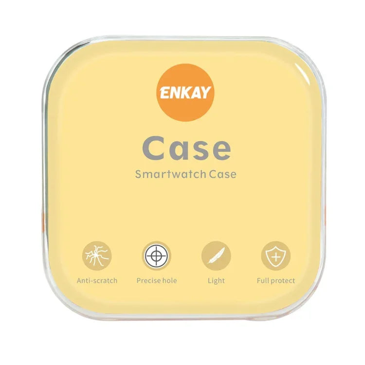 ENKAY Electroplated Soft TPU Case with Screen Film For Apple Watch Ultra 3 / 2 /1 49mm