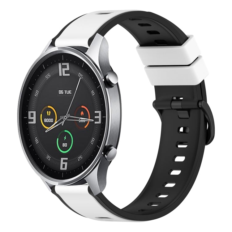 22mm Two-Color Silicone Watch Band, For Xiaomi MI Watch Color