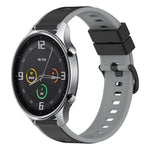 22mm Two-Color Silicone Watch Band, For Xiaomi MI Watch Color