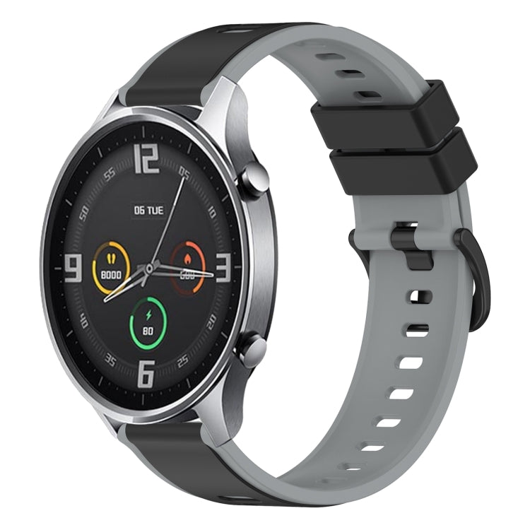 22mm Two-Color Silicone Watch Band, For Xiaomi MI Watch Color