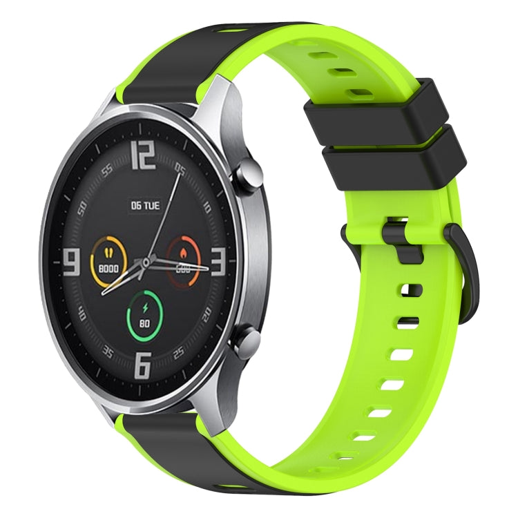 22mm Two-Color Silicone Watch Band, For Xiaomi MI Watch Color