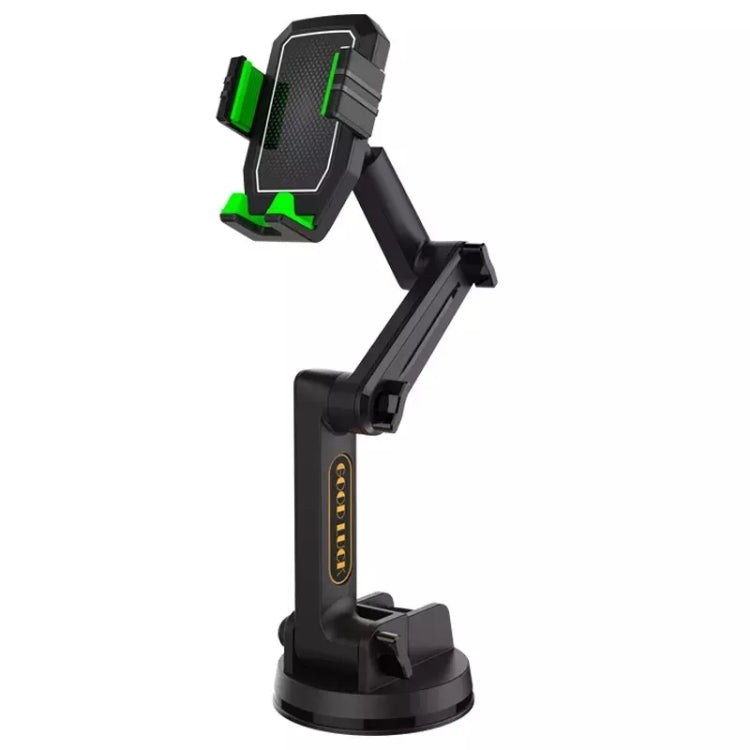 D001 Mount For Truck Excavator Forklift Long Arm Sturdy Cell Phone Holder, D001