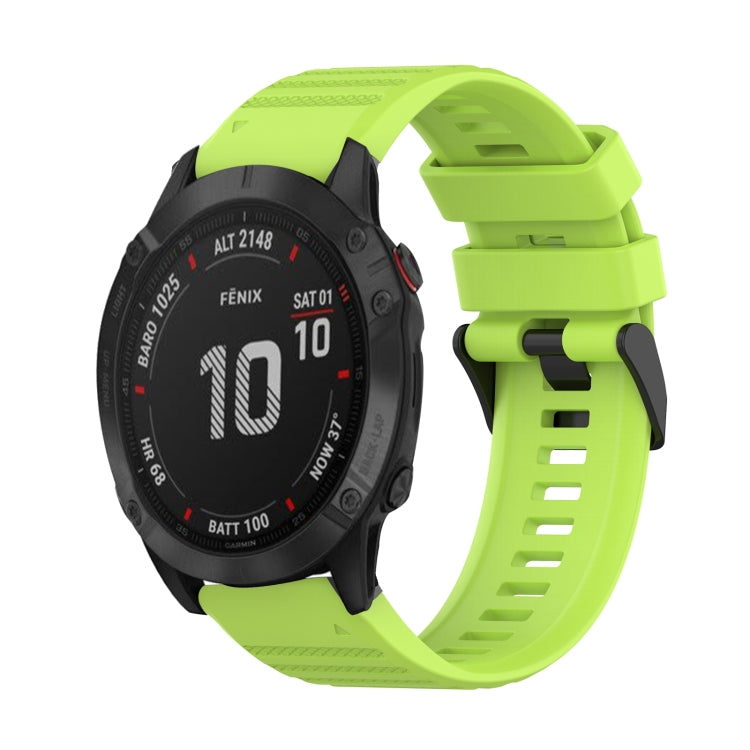 22mm Horizontal Texture Silicone Watch Band with Removal Tool, For Garmin Fenix 6 Pro GPS, For Garmin Fenix 6 Sapphire GPS, For Garmin Fenix 5, For Garmin Fenix 5 Plus, For Garmin Quatix 5, For Garmin Quatix 5 Sapphire