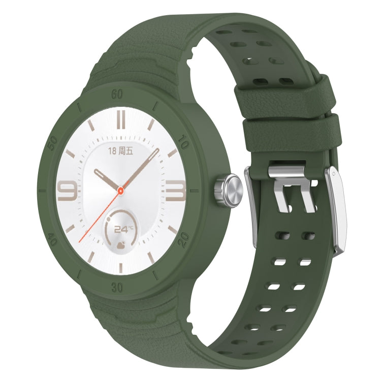 Silicone Breathable Integrated Watch Band, For Huawei Watch GT Cyber