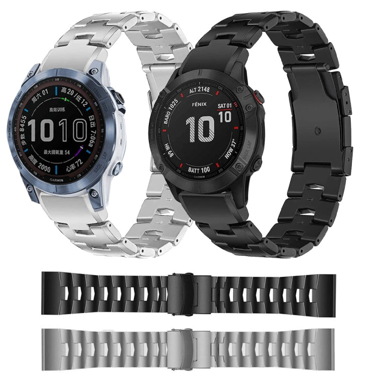 22mm Titanium Alloy Quick Release Watch Band, For Garmin Fenix 7, For Garmin Fenix 7 Solar, For Garmin Fenix 7 Sapphire Solar, For Garmin EPIX Gen 2, For Garmin Instinct 2, For Garmin Instinct, For Garmin Descent G1, For Garmin Approach S62            ...