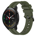 22mm Concave Striped Slicone Watch Band, For Xiaomi Watch S2 42mm, For Xiaomi Watch S2 46mm, For Xiaomi MI Watch S1, For Xiaomi MI Watch S1 Pro