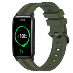 20mm Concave Striped Slicone Watch Band, For Honor Watch ES, For Honor MagicWatch2 42mm