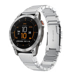 22mm Tortoise Shell Stainless Steel Watch Band, For Garmin Fenix 7, For Garmin Fenix 7 Solar, For Garmin Fenix 7 Sapphire Solar, For Garmin EPIX Gen 2, For Garmin Approach S62, For Garmin Fenix 6 GPS, For Garmin Fenix 6 Pro GPS                         ...