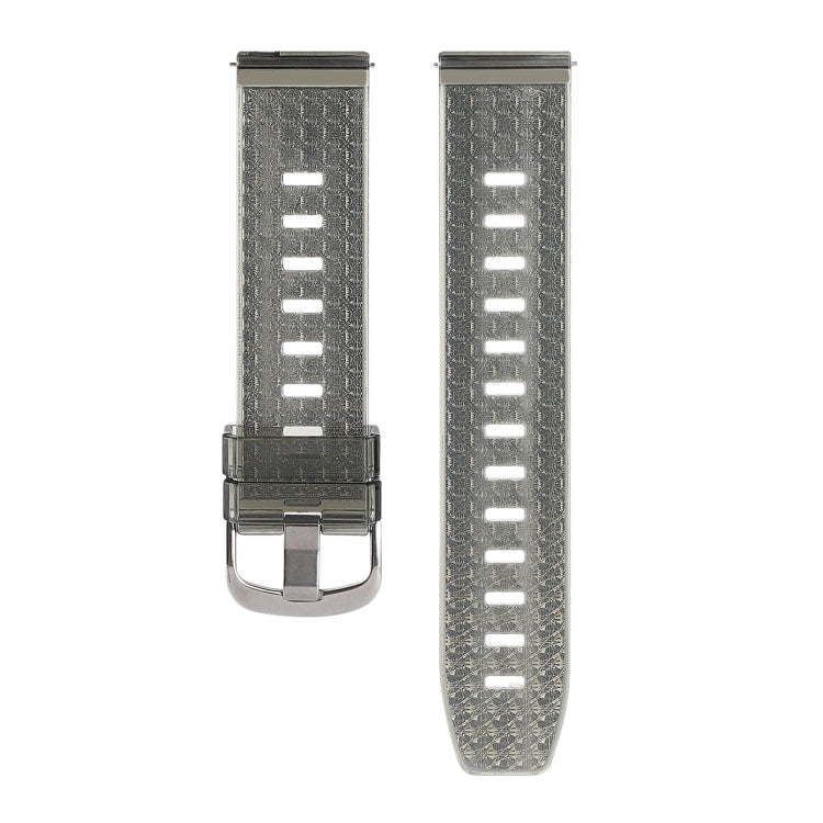 22mm Transparent Shiny Diamond TPU Watch Band, For Huawei Watch3, For Huawei Watch3 Pro, For Huawei Watch GT 2e, For Huawei Watch GT 42mm / 46mm