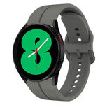 20mm Loop Silicone Watch Band, For Samsung Galaxy Watch4 44mm, For Samsung Galaxy Watch4 40mm, For Samsung  Galaxy Watch 4 Classic 42mm, For Samsung  Galaxy Watch 4 Classic 46mm