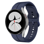 20mm Loop Silicone Watch Band, For Samsung Galaxy Watch4 44mm, For Samsung Galaxy Watch4 40mm, For Samsung  Galaxy Watch 4 Classic 42mm, For Samsung  Galaxy Watch 4 Classic 46mm