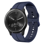 20mm Loop Silicone Watch Band, For Garmin Vivomove Sport, For Garmin Venu 2 Plus, For Garmin Approach S40, For Garmin Forerunner 158