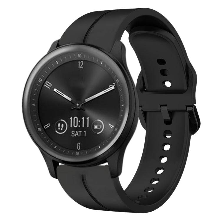 20mm Loop Silicone Watch Band, For Garmin Vivomove Sport, For Garmin Venu 2 Plus, For Garmin Approach S40, For Garmin Forerunner 158
