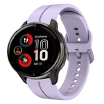 20mm Loop Silicone Watch Band, For Garmin Vivomove Sport, For Garmin Venu 2 Plus, For Garmin Approach S40, For Garmin Forerunner 158