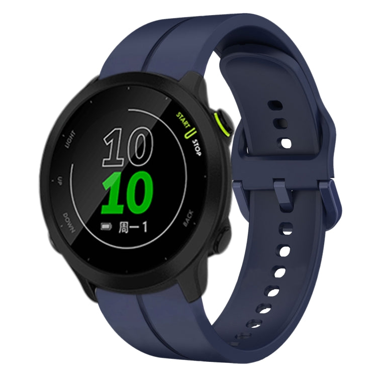 20mm Loop Silicone Watch Band, For Garmin Vivomove Sport, For Garmin Venu 2 Plus, For Garmin Approach S40, For Garmin Forerunner 158