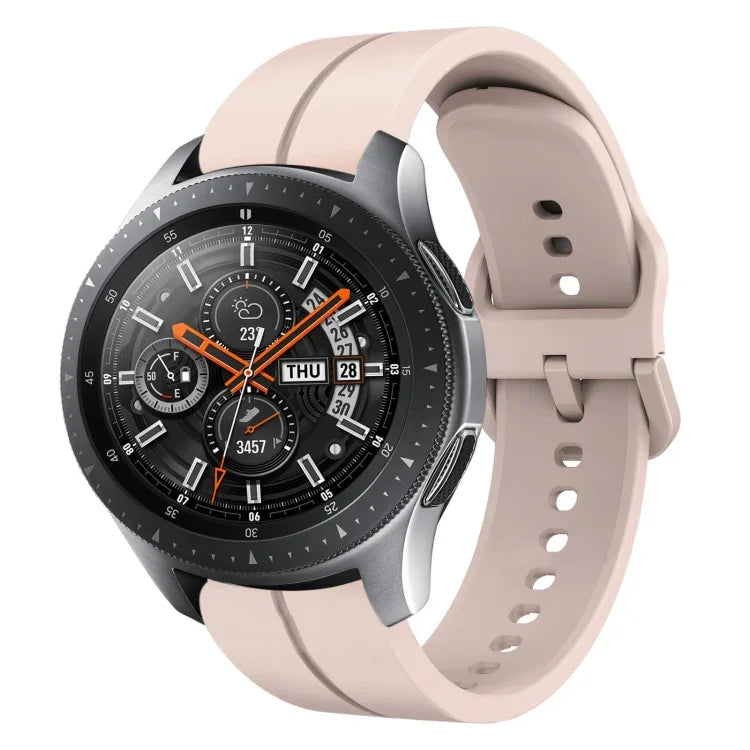 22mm Loop Silicone Watch Band, For Samsung Galaxy Watch3 45mm, For Samsung Galaxy Watch 46mm, For Samsung Gear S3 Classic, For Samsung Gear S3 Frontier