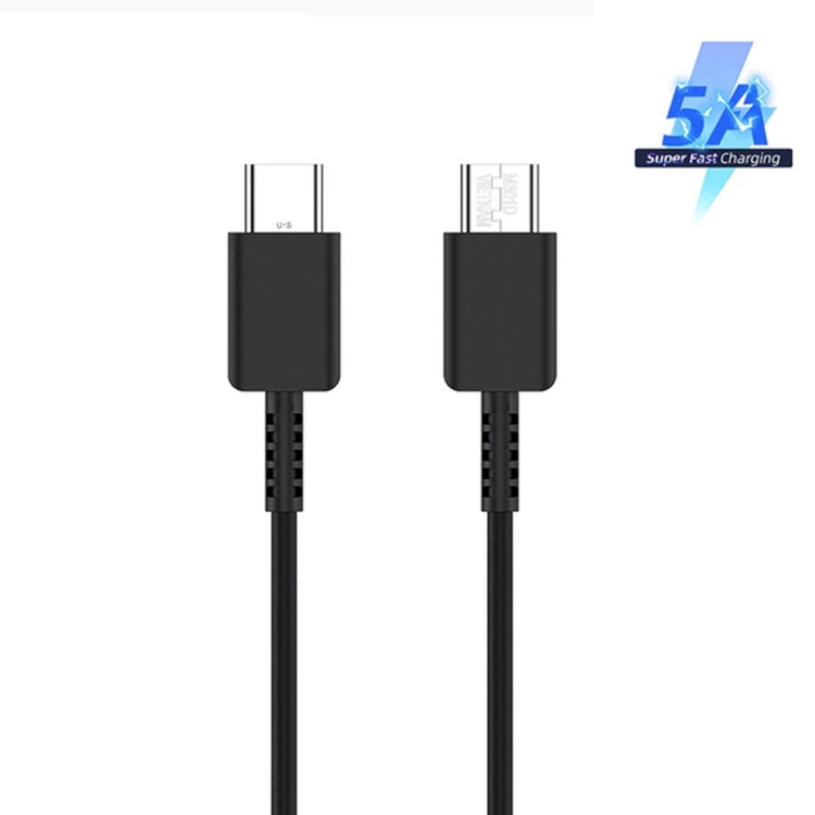 M135 45W USB-C / Type-C Port Fast Charger with 5A Type-C to Type-C Cable, UK Plug, UK Plug + Type-C Cable