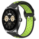 22mm Perforated Breathable Sports Silicone Watch Band, For Huawei Watch GT3 SE, For Huawei Watch GT3 Pro 46mm, For Huawei Watch Buds