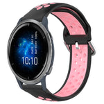 22mm Perforated Breathable Sports Silicone Watch Band, For Garmin Venu 2, For Garmin Vivoactive4, For Garmin Forerunner 265 Music