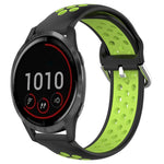 22mm Perforated Breathable Sports Silicone Watch Band, For Garmin Venu 2, For Garmin Vivoactive4, For Garmin Forerunner 265 Music