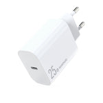 NORTHJO NOPD2501 PD 25W USB-C / Type-C Single Port Fast Charger, US Plug, EU Plug, UK Plug, AU Plug