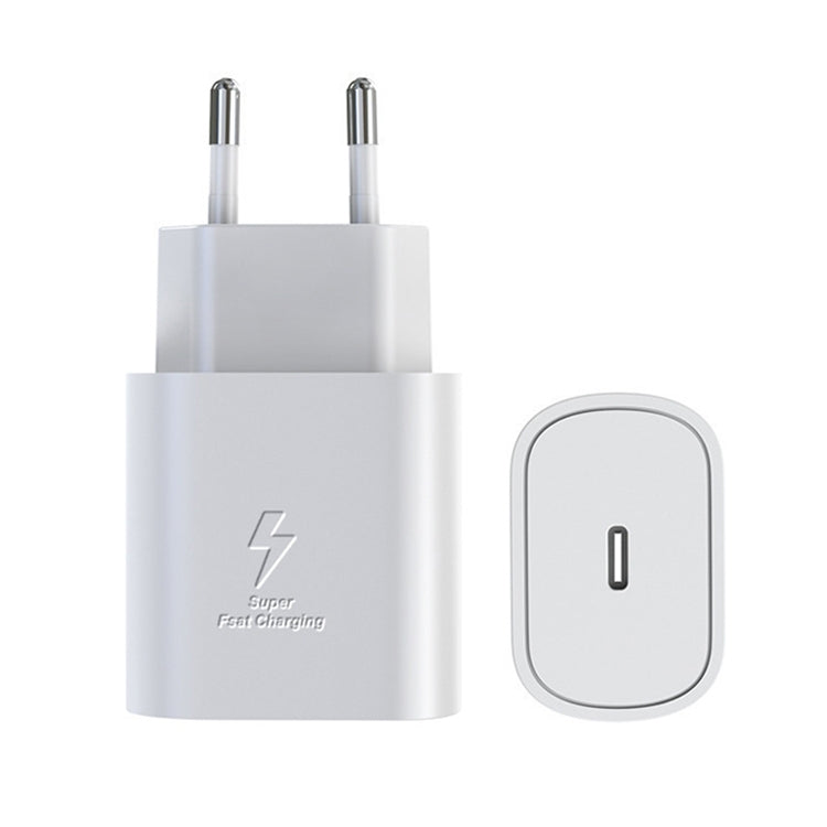 TA800 PD / PPS 25W Type-C Port Charger for Samsung, EU Plug, EU Plug