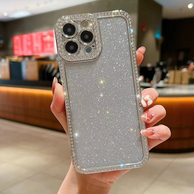 Diamond Gradient Glitter Plated TPU Phone Case, For iPhone 14 Pro Max, For iPhone 15 Plus, For iPhone 15, For iPhone 14 Plus, For iPhone 11 Pro