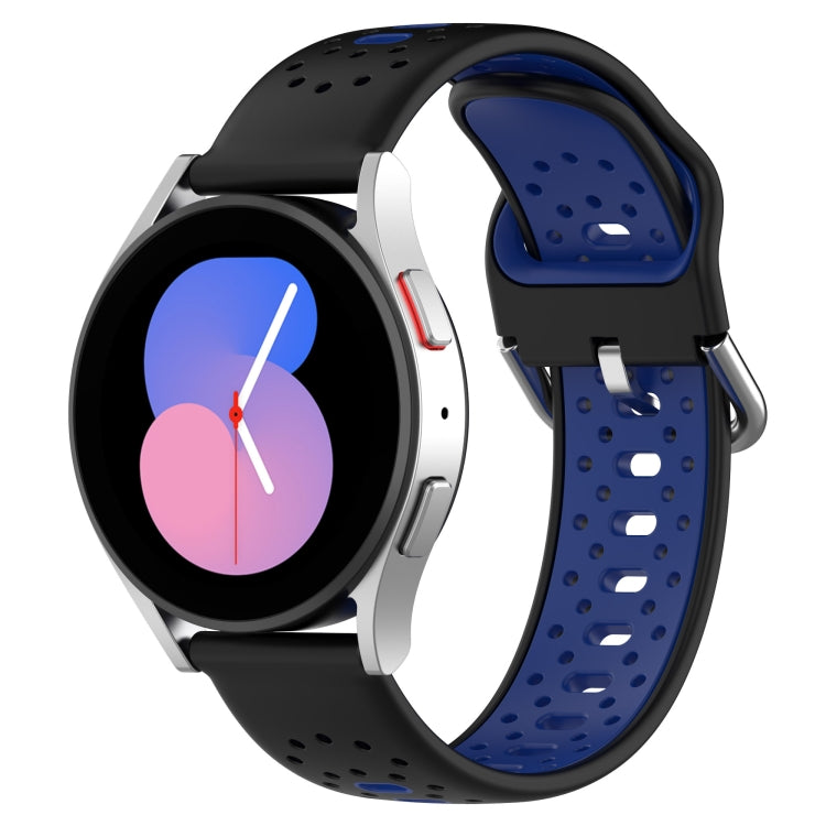 20mm Breathable Two-Color Silicone Watch Band, For Huawei Watch GT3 Pro 43mm, For Huawei Watch GT3 42mm, For Huawei Watch GT2 42mm