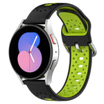 20mm Breathable Two-Color Silicone Watch Band, For Huawei Watch GT3 Pro 43mm, For Huawei Watch GT3 42mm, For Huawei Watch GT2 42mm