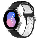 20mm Breathable Two-Color Silicone Watch Band, For Huawei Watch GT3 Pro 43mm, For Huawei Watch GT3 42mm, For Huawei Watch GT2 42mm