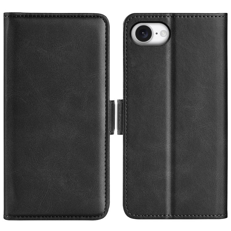 Dual-side Magnetic Buckle Horizontal Flip Leather Phone Case, For iPhone 17e / 16e, For iPhone 17 Pro Max, For iPhone 17 Pro, For iPhone 17, For iPhone Air, For iPhone 16 Pro Max, For iPhone 16 Pro, For iPhone 16 Plus, For iPhone 16