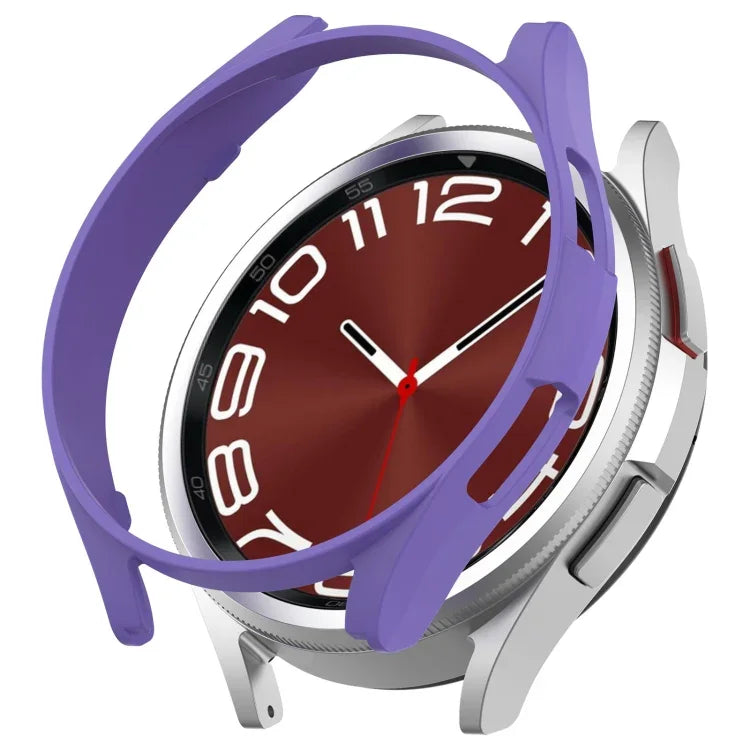 Half Coverage Hollow PC Watch Protective Case, For Samsung Galaxy Watch 6 Classic 47mm, For Samsung Galaxy Watch 6 44mm, For Samsung Galaxy Watch 6 40mm, For Samsung Galaxy Watch 6 Classic 43mm